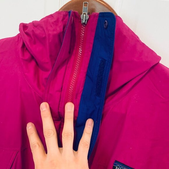 Vintage Patagonia Women’s F1 Mountain Guide Storm Light Parka Jacket Size Large - Picture 9 of 12